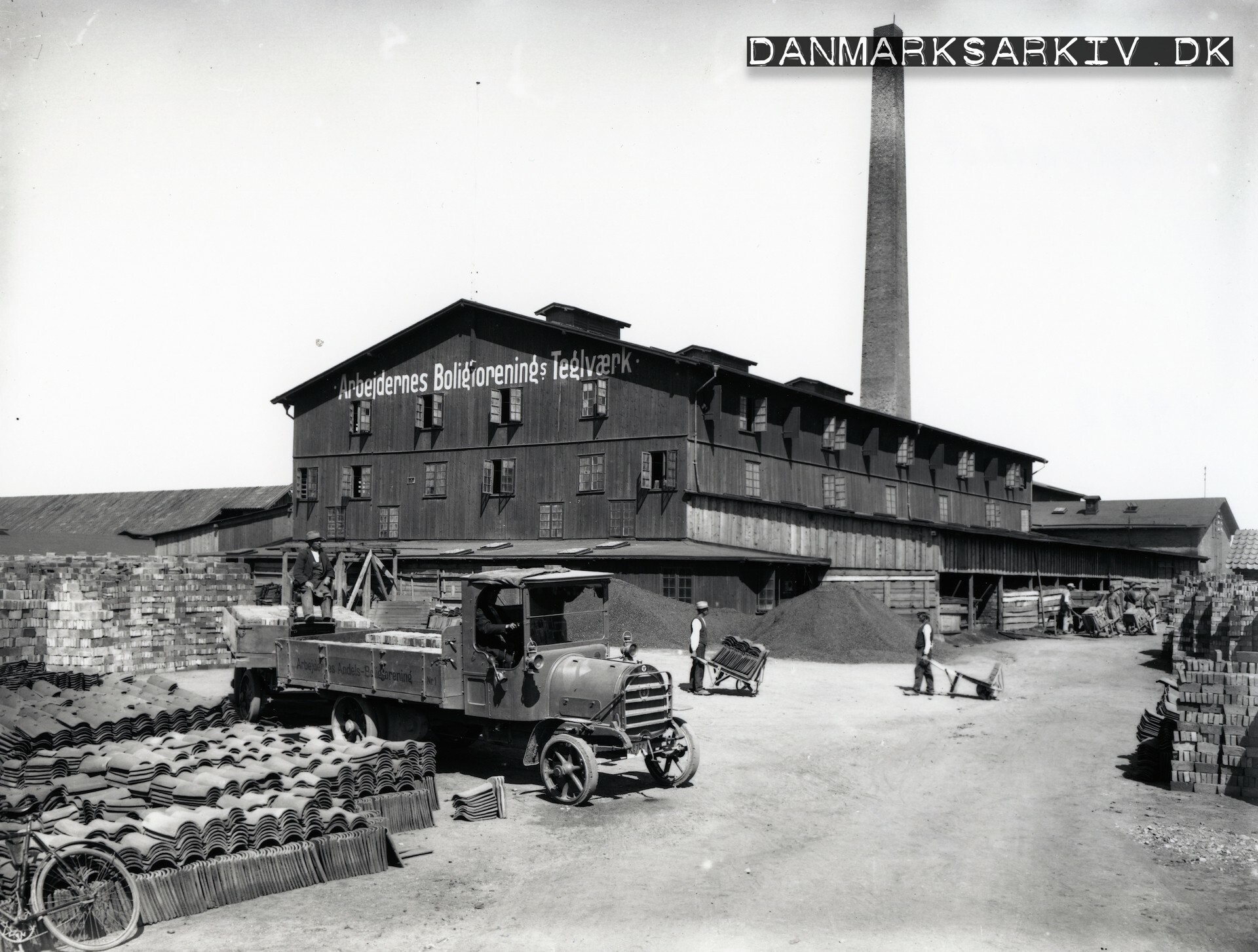 Arbejdernes Andels-Boligforenings teglværk i Tåstrup - 1922