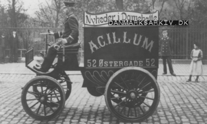 A. C. Illums elektriske varebil - 1901