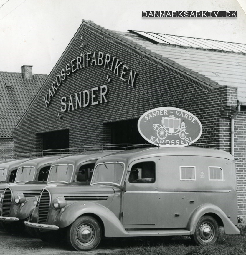 Karosserifabriken Sander - 1930'erne