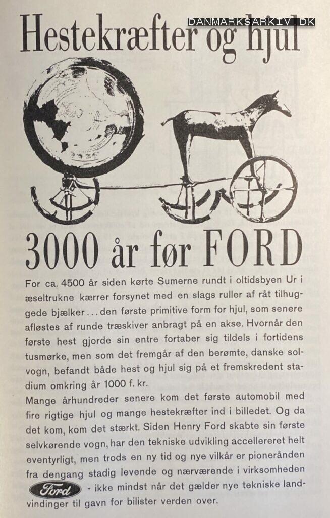 Ford - Hestekræfter og hjul 3000 år før Ford - 1960'erne