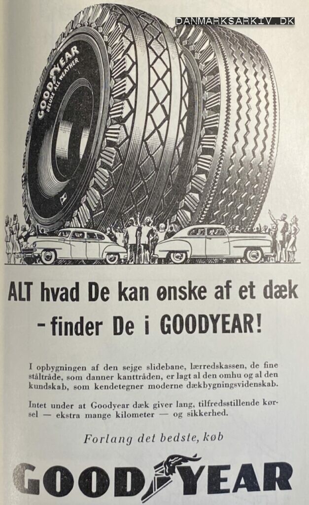 Goodyear - ALT hvad de kunne ønske dem af et dæk - 1960'erne