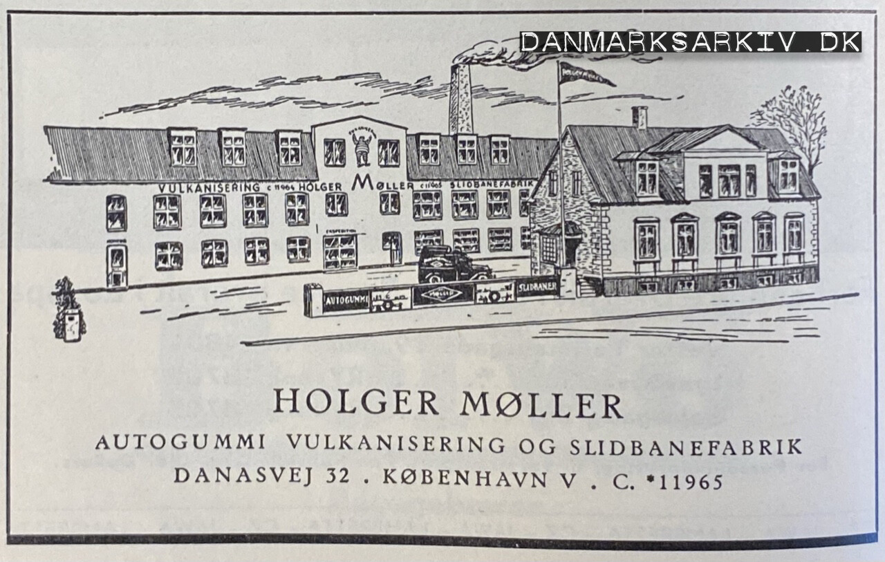 Holger Møller Autogummi Vulkanisering og Slidbanefabrik - 1960'erne