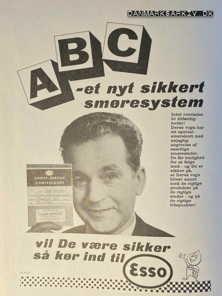 Esso - Et nyt sikkert smøresystem - 1960'erne