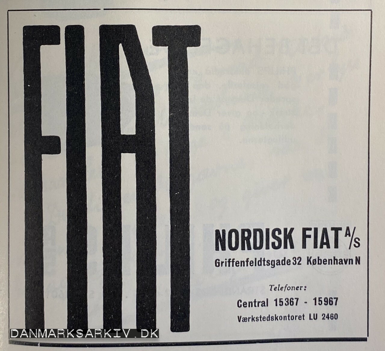 Nordisk FIAT - 1960'erne