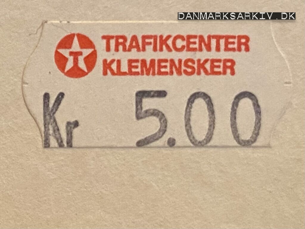 Texaco Trafikcenter Klemensker - 1994