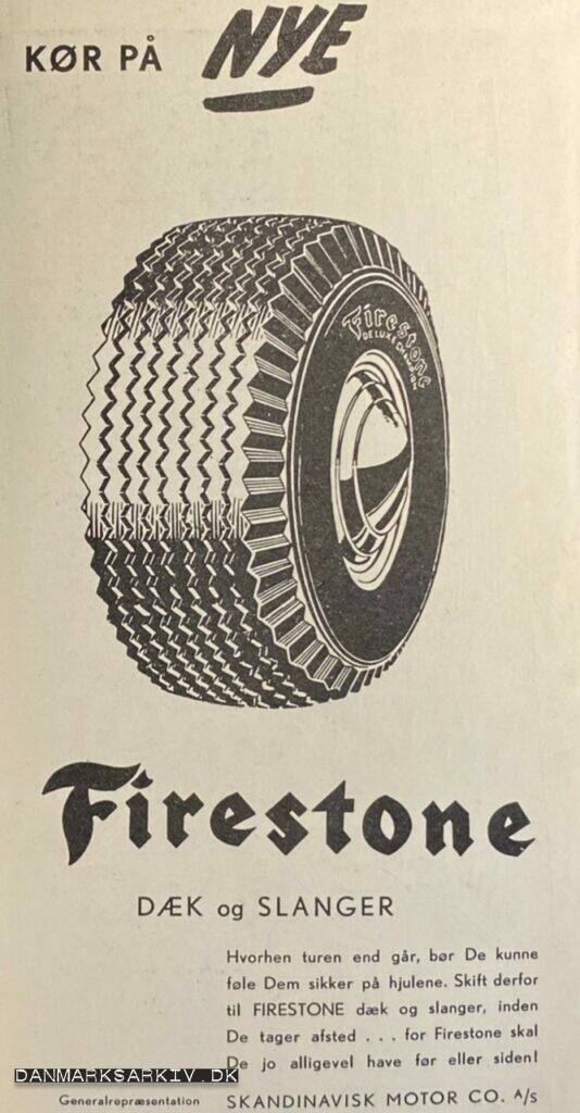 Kør på nye Firestone dæk og slanger - 1960'erne
