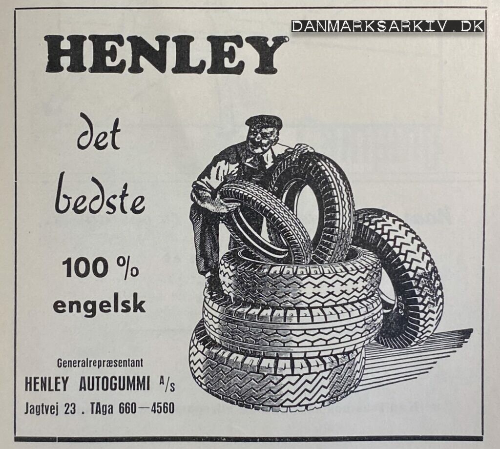 Henley Autogummi - Det bedste 100% Engelsk - 1960'erne