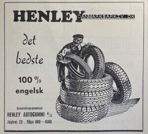 Henley Autogummi - Det bedste 100% Engelsk - 1960'erne