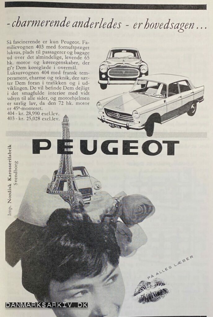Peugeot - Charmerende anderledes er hovedsagen... - 1960'erne