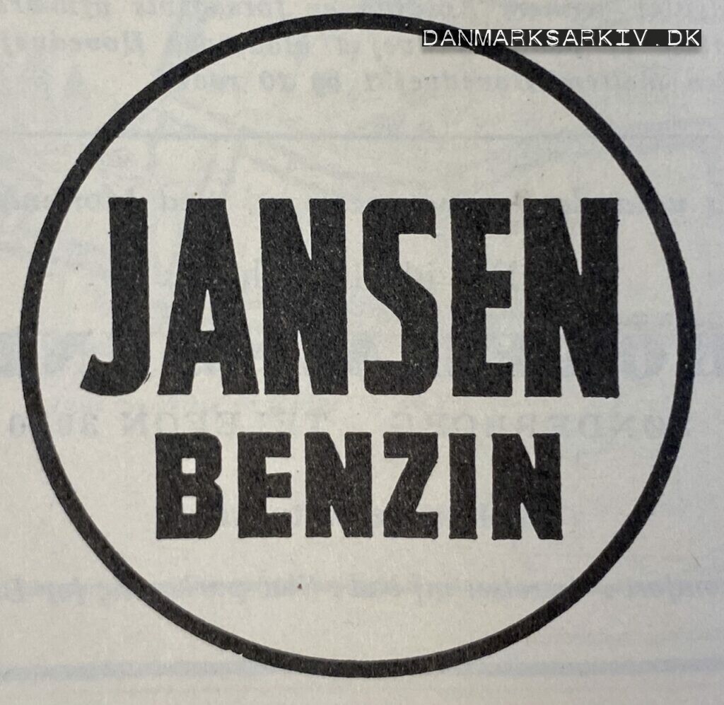 Jansen Benzin - 1960'erne