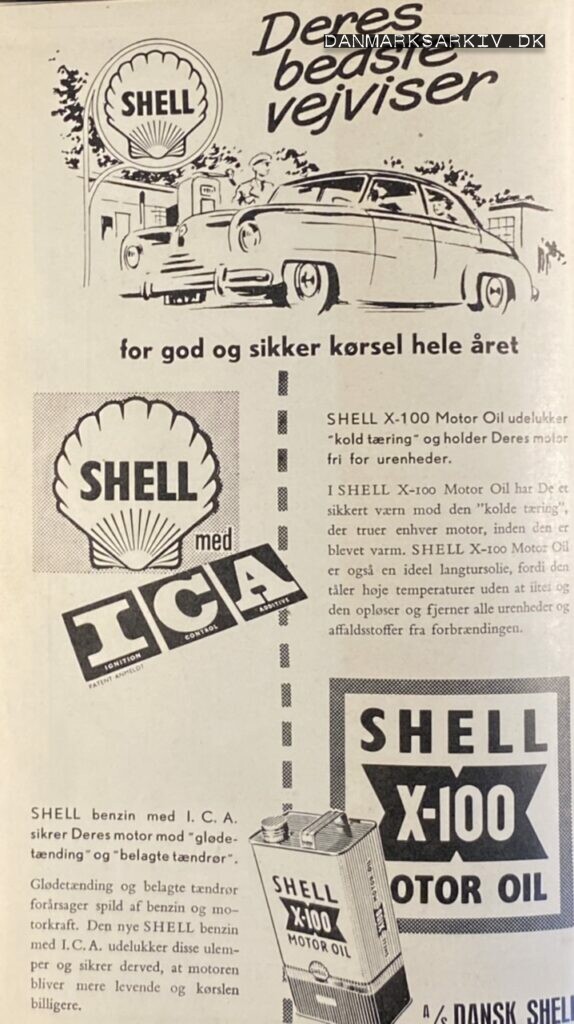 Shell - Deres bedste vejviser for god og sikker kørsel hele året - 1960'erne