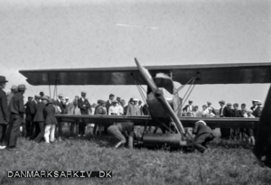 Flyveopvisning i Rønne Lufthavn - 14. juni 1921