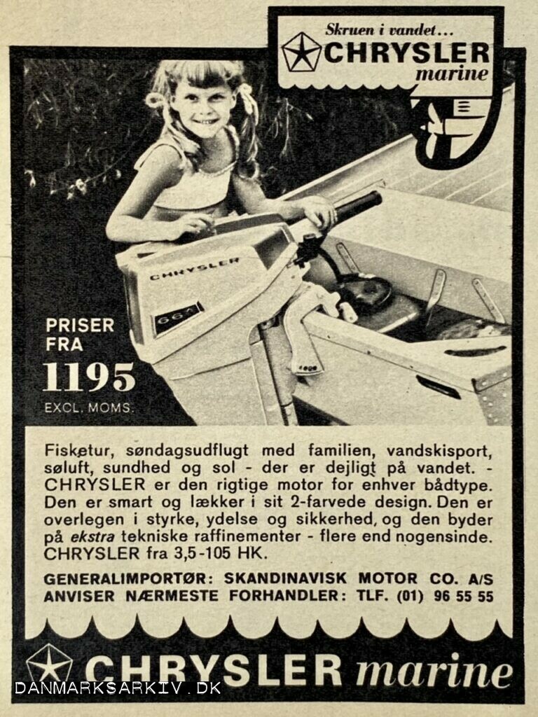 Chrystler Marine - Skruen i vandet... - 1968