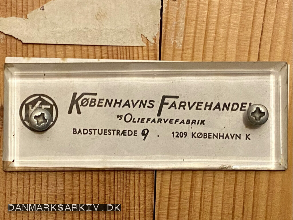 Københavns Farvehandel og Olielaksfabrik - Badstuestræde 9 1209 København K