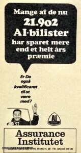 Assurance Instituttet - Er de også kvalificeret til at være med? - 1960'erne