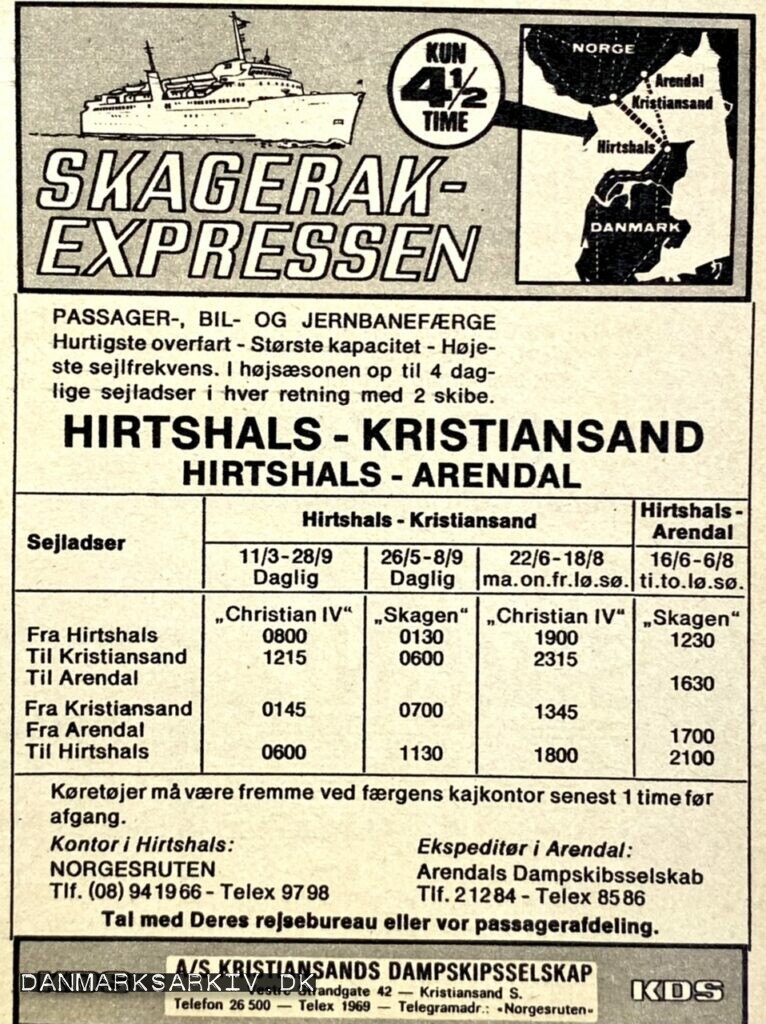 Skagerak Expressen - Kristiansands Dampskibsselskab