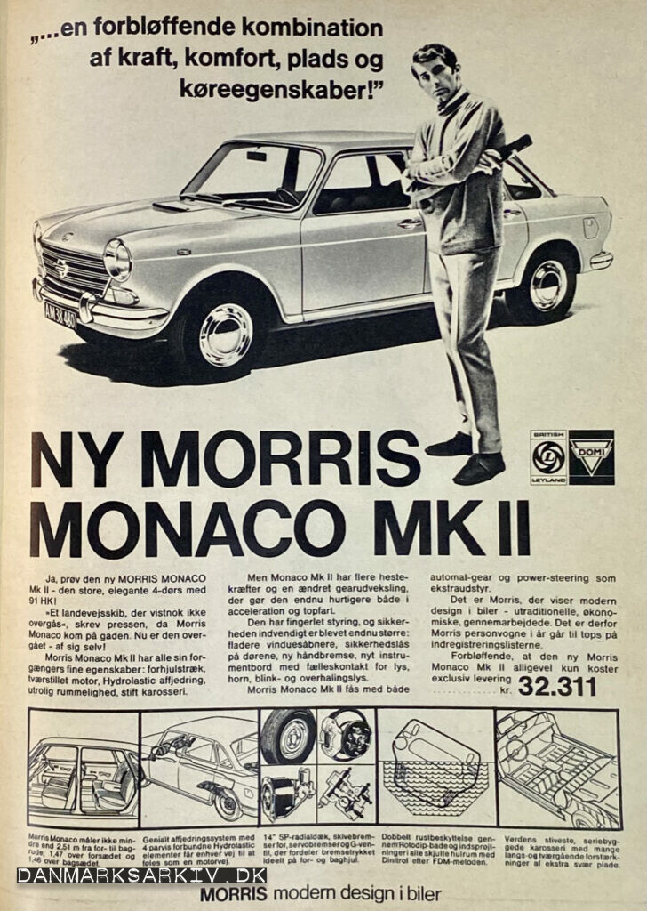 Ny Morris Monaco MKII - ...en forbløffende kombination af kraft, komfort, plads og køreegenskaber!
