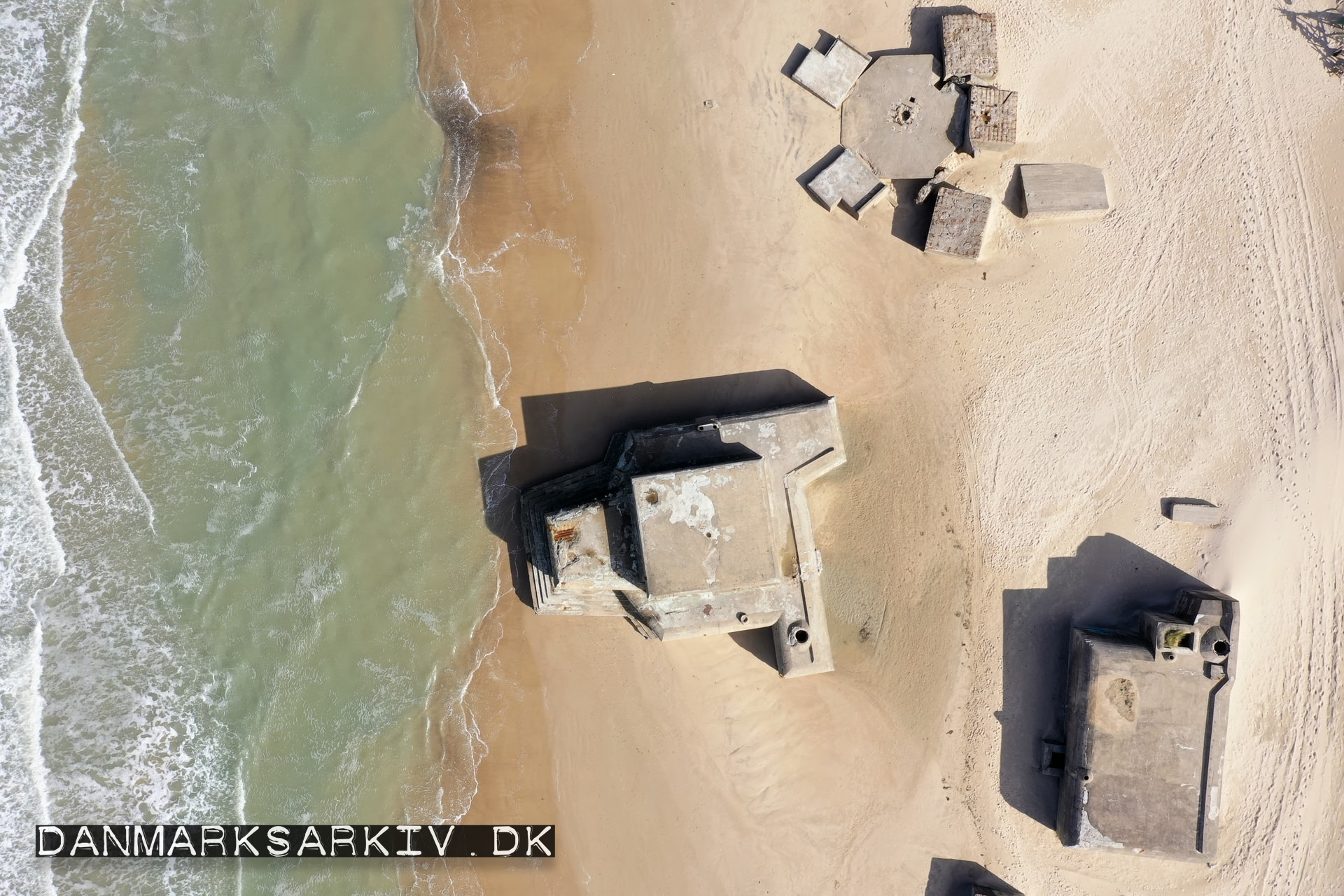 Tyske bunkere på Løkken strand