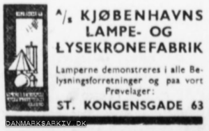 Kjøbenhavns Lampe- og Lysekronefabrik