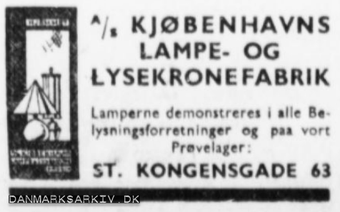 Kjøbenhavns Lampe- og Lysekronefabrik
