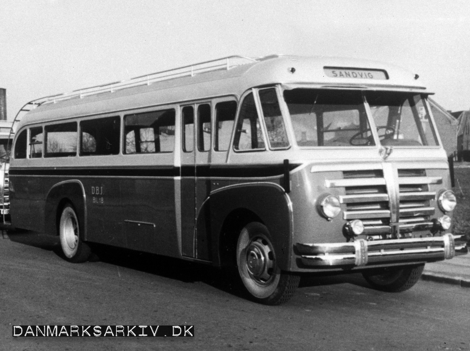 De Bornholmske Jernbaner køber nye Triangel busser i 1951