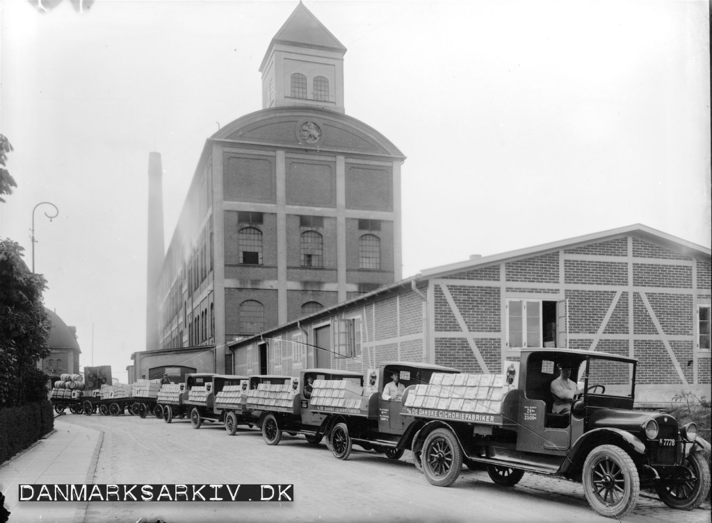 De Danske Cichoriefabrikkers fabrik i Valby - 1923