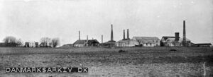 Hakkemose Teglværk ca år 1900