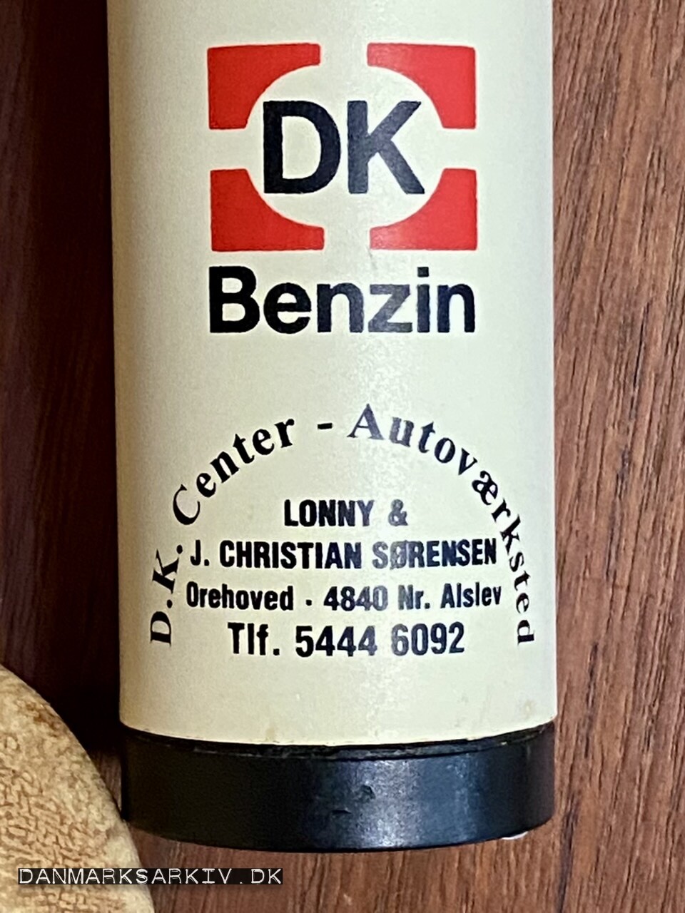 DK Benzin - D.K. Center Autoværksted - Lonny & J. Christian Sørensen - Nr. Alslev