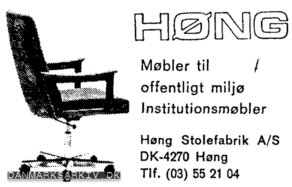 Høng Stolefabrik A/S - Møbler til offentligt miljø - Instutionsmøbler