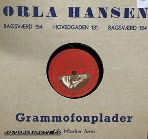 Orla Hansen - Bagsværd - Grammofonplader - Alle mærker føres