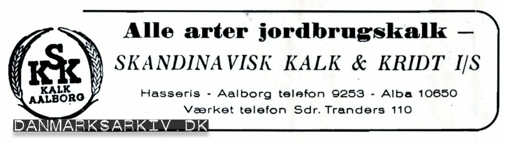 Alle arter jordbrugskalk - Skandinavisk Kalk & Kridt