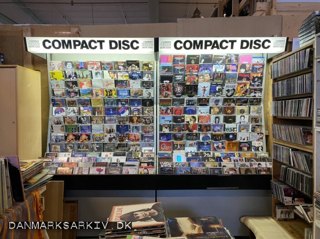 CD udstillingsmontre - Compact Disc