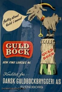 Guld Bock - Den fine luksus øl - Kvalitet fra Dansk Guldbockbryggeri A/S - Svendborg Bryghus
