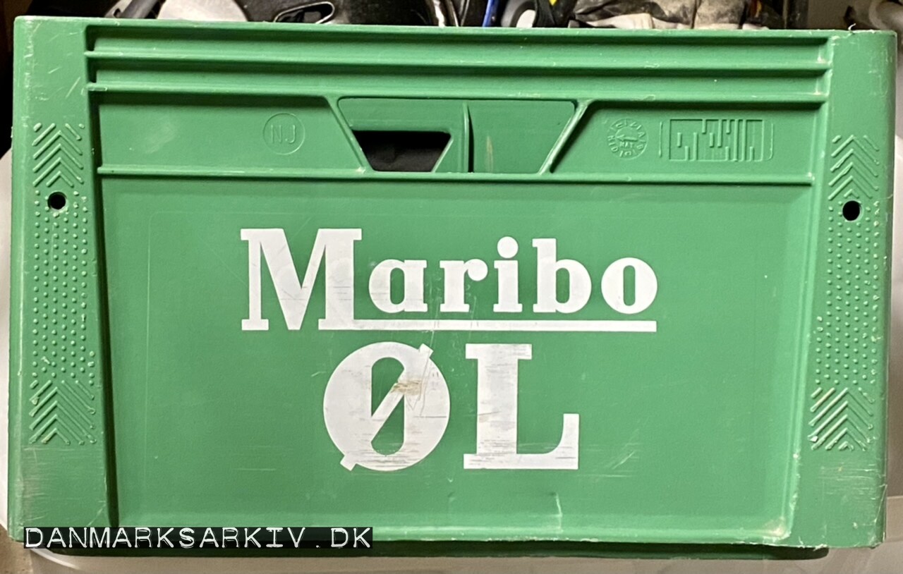 "Maribo ØL" kasse fra Maribo Bryghus