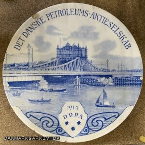 Det Danske Petroleums-Aktieselskab - D.D.P.A 1914 - Platte