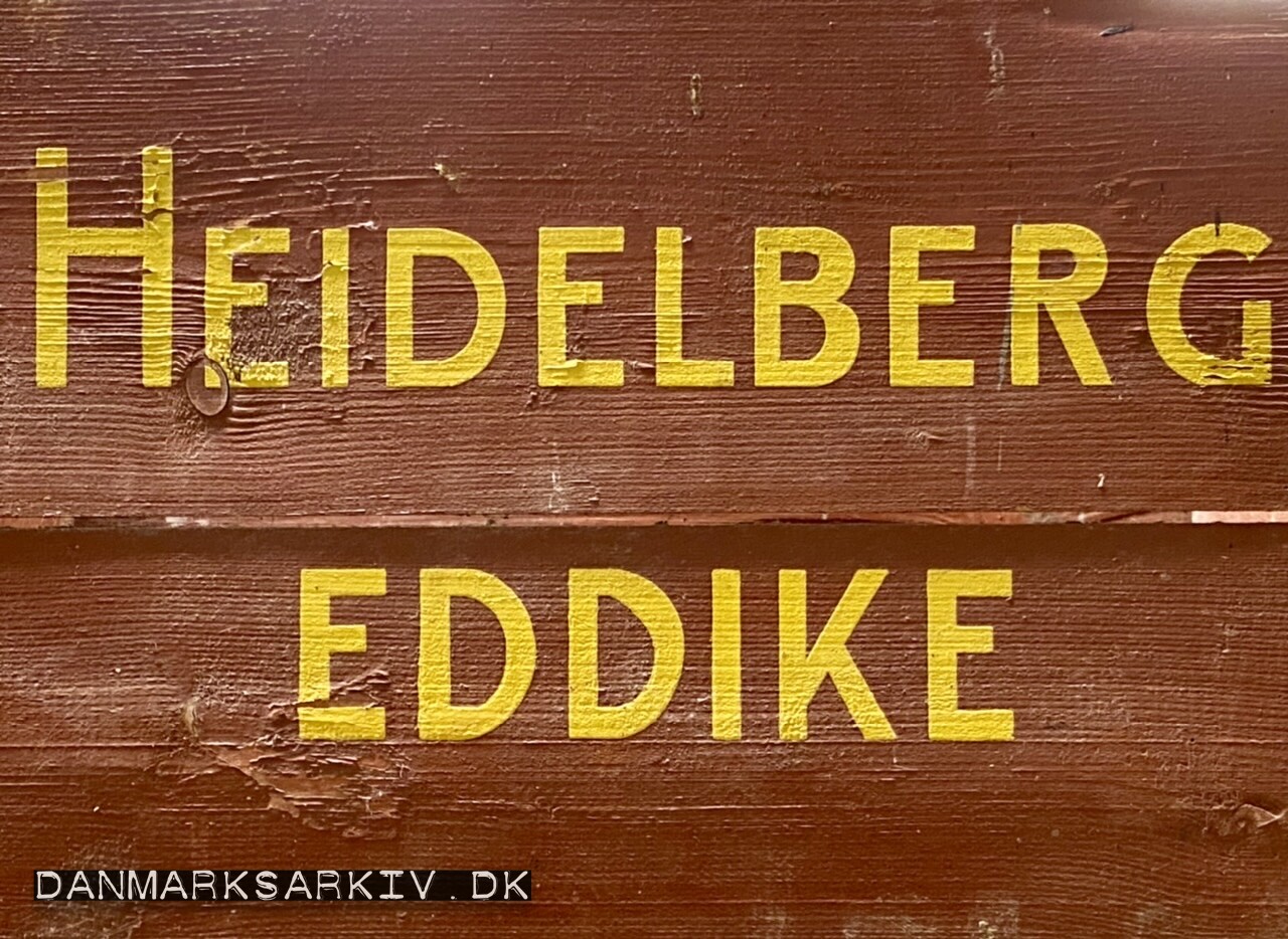 Heidelberg Eddike - Trækasse