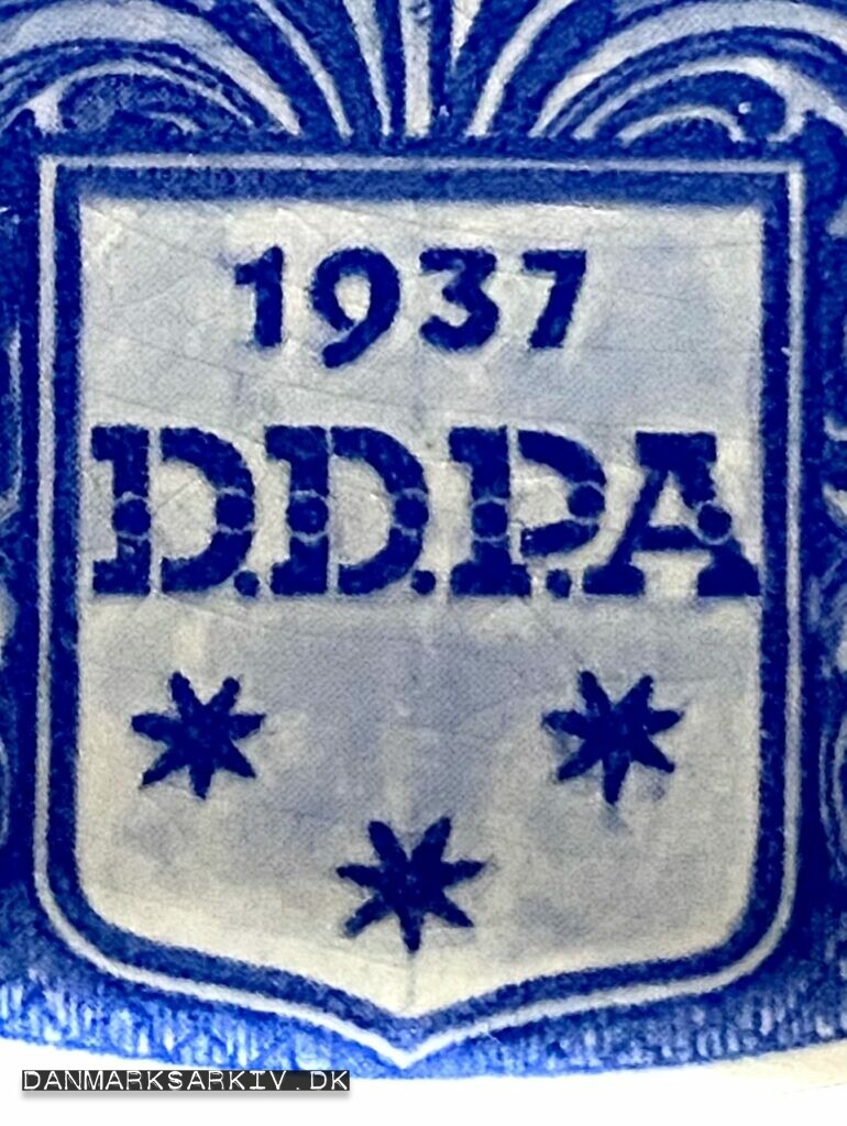 Det Danske Petroleums-Aktieselskab - D.D.P.A 1937 - Platte