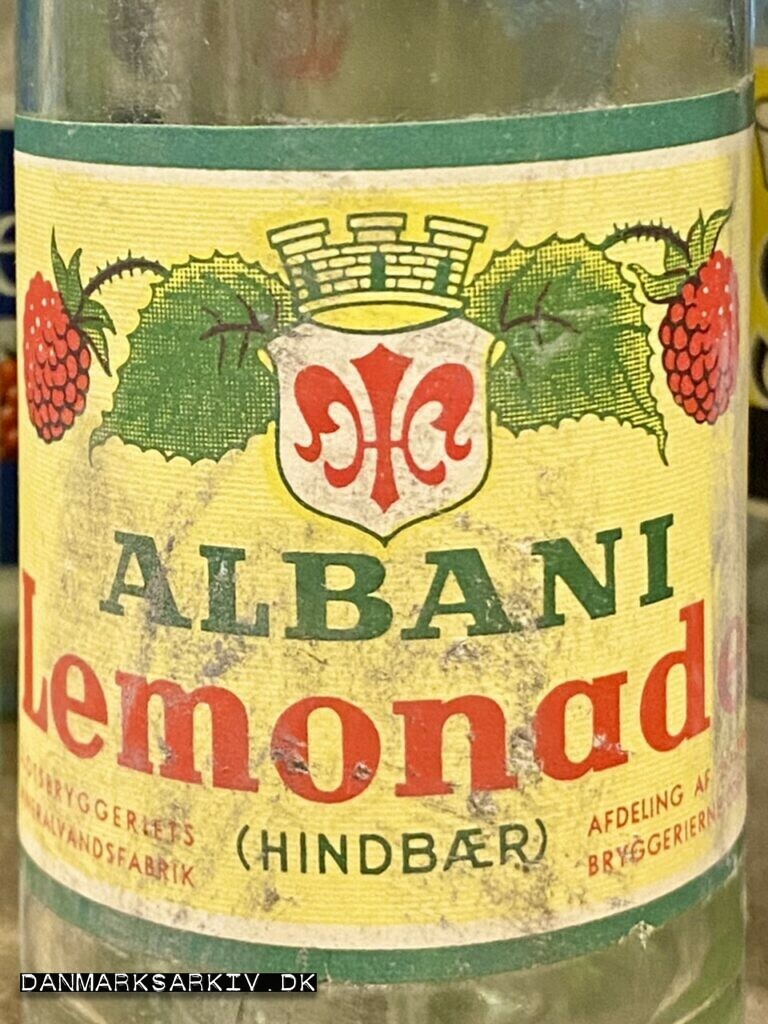Albani Lemonade (Hindbær) - Albani bryggeriets Mineralvandsfabrik