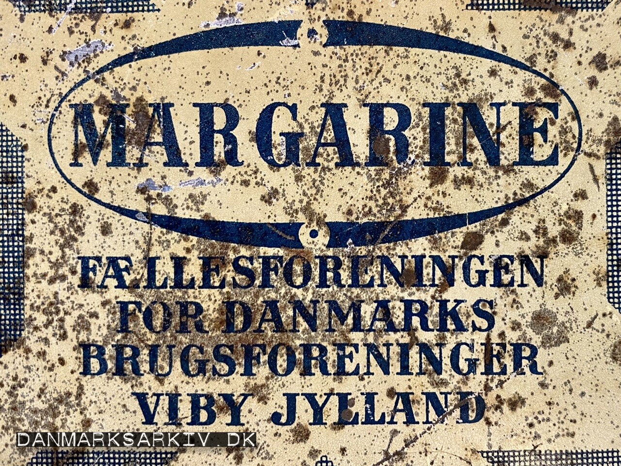 Margarine - Fællesforeningen for Danmarks Brugsforeninger (FDB) - Viby Jylland