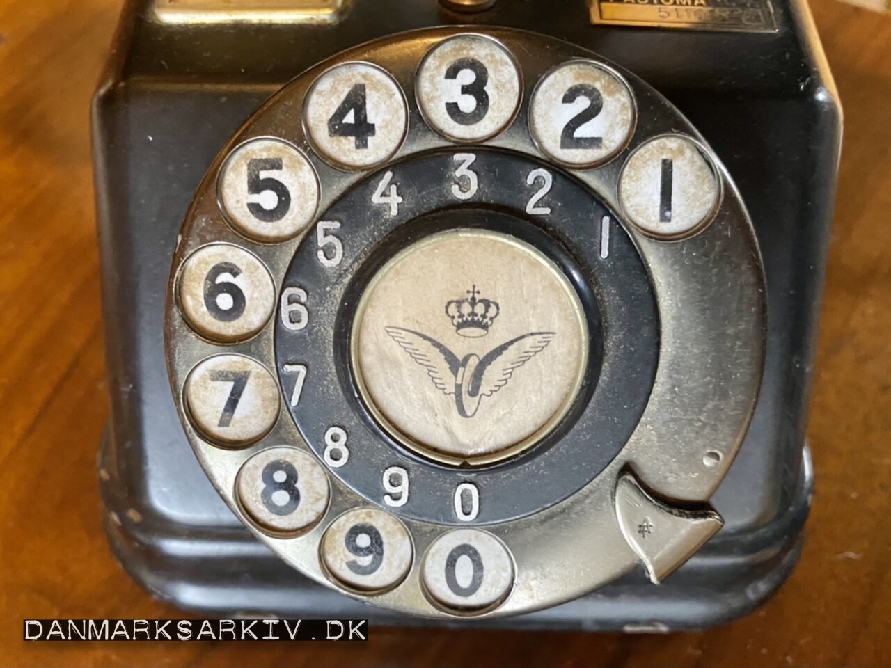 Ældre DSB Telefon fremstillet af telefonfabrikken Automatic i København