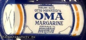 Forlang ALTID Otto Mønsted A/S - OMA Margarine - Fortrinlig til Bordbrug, Bagning og Stegning