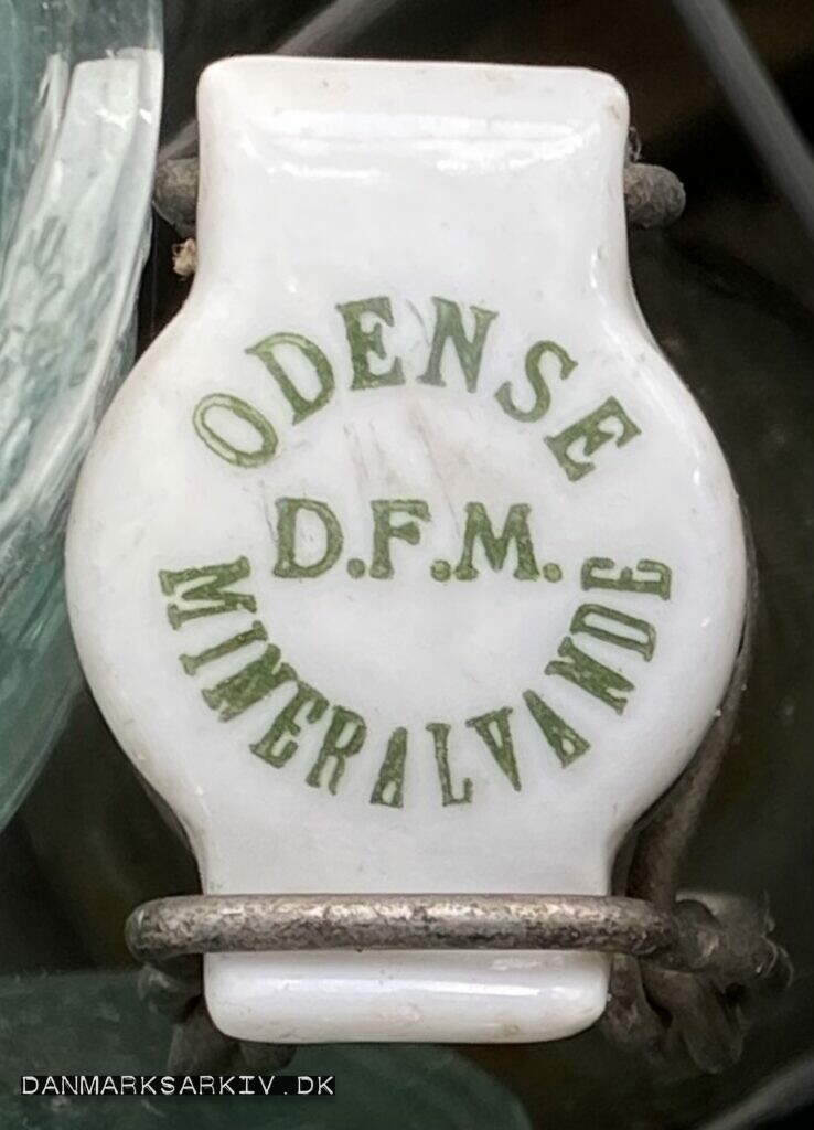 De Forenede Mineralvandsfabrikker - Odense - D.F.M. - Mineralvande