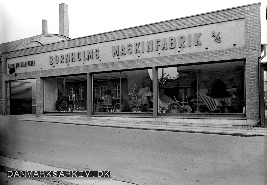 Bornholms Maskinfabrik A/S - Udstillingsvindue - 1935