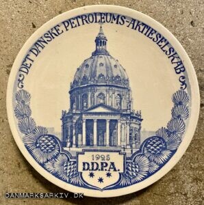 Det Danske Petroleums-Aktieselskab - D.D.P.A 1925 - Platte