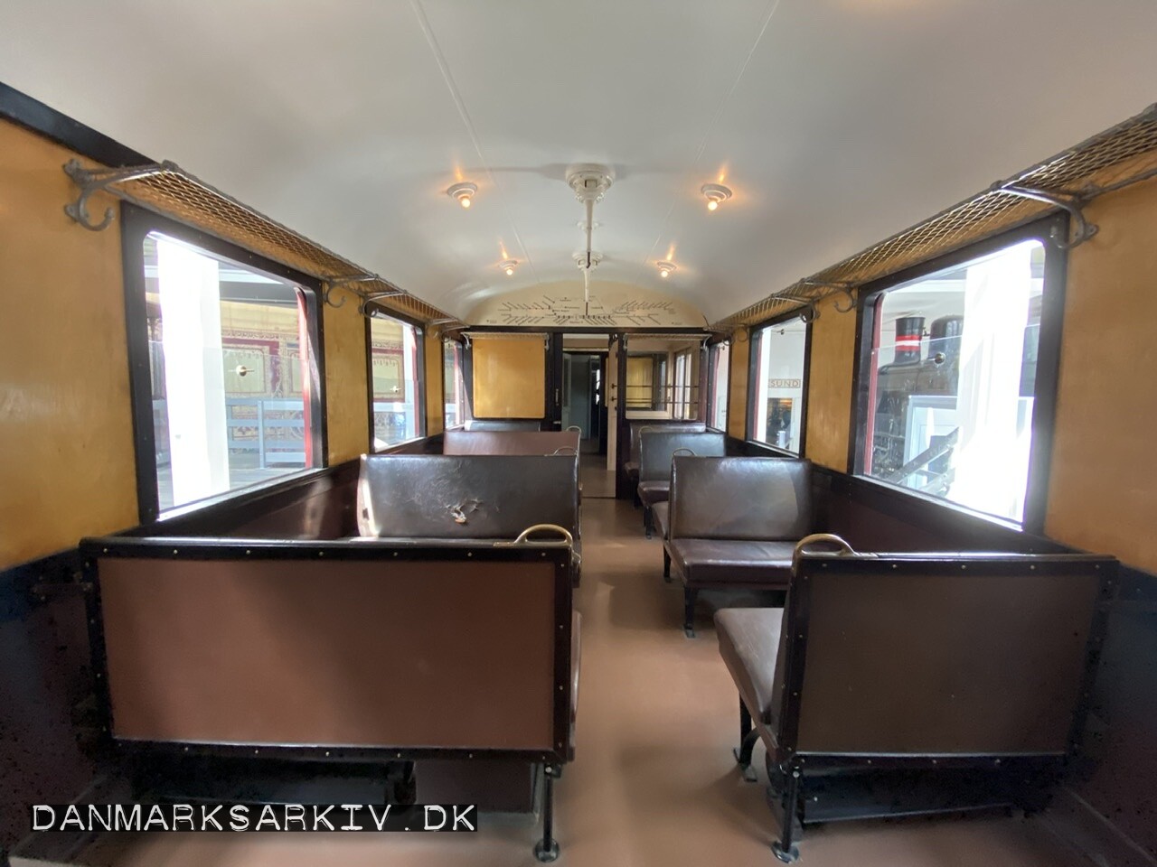 Første generation af S-toget, der var i drift fra 1934 til 1978 - I dag står det på Danmarks Jernbanemuseum