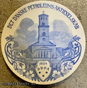 Det Danske Petroleums-Aktieselskab - D.D.P.A 1924 - Platte