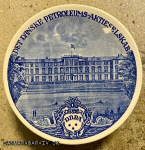 Det Danske Petroleums-Aktieselskab - D.D.P.A 1928 - Platte