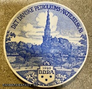 Det Danske Petroleums-Aktieselskab - D.D.P.A 1929 - Platte