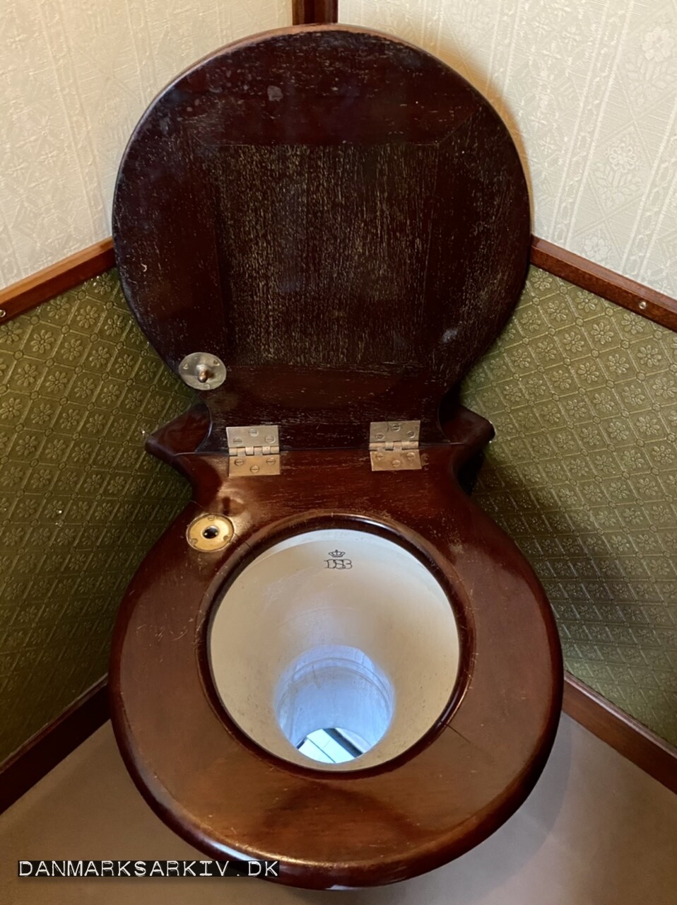 DSB toilet fra første klasses personvogn