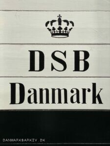 Restaureret DSB Kødvogn på Jernbanemuseet i Odense
